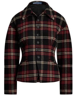 Polo Ralph Lauren Plaid Sculpt Jacket - Black