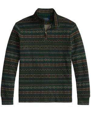 Polo Ralph Lauren ハーフジップ セーター - グリーン