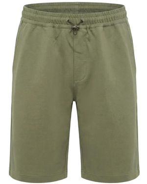 KIRED Drawstring-Waist Cotton Shorts - Green