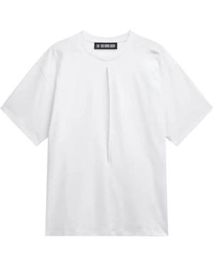 Louis-Gabriel Nouchi Asymmetrical Split-Detail T-Shirt - White