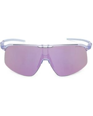 Julbo Geometric-Frame Shield Sunglasses - Purple