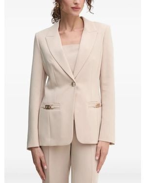 Marciano Single-Breasted Blazer - Natural