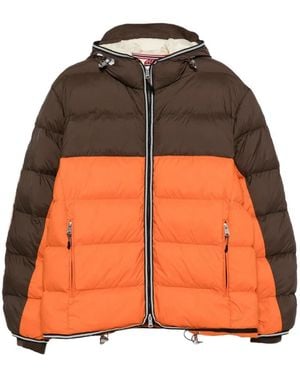 Napapijri Archive Colour-Block Padded Jacket - Orange