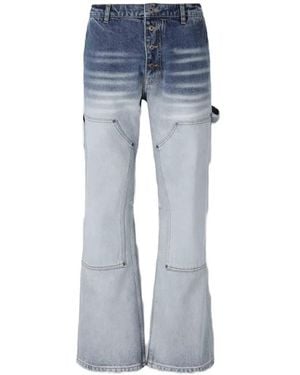 Off-White c/o Virgil Abloh Gradient-Effect Jeans - Blue