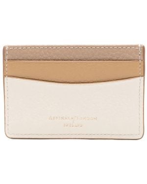 Aspinal of London Tarjetero Con Logo - Neutro