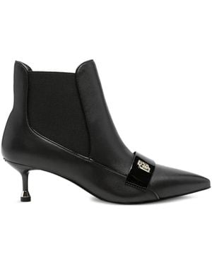 Liu Jo Stiefel mit spitzer Kappe - Schwarz