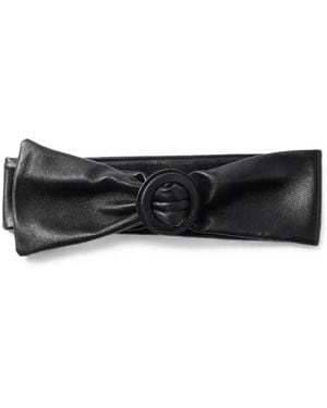 Jacquemus Lio Bow-Detail Buckle Belt - White