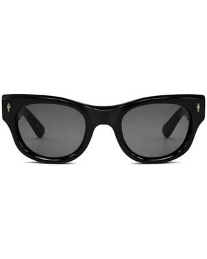 Jacques Marie Mage Gafas De Sol Con Montura Browline - Negro