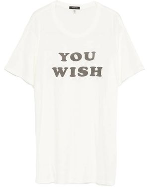 R13 Graphic-Print T-Shirt - White