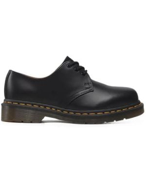 Dr. Martens 1461 Leather Derby Shoes - Black