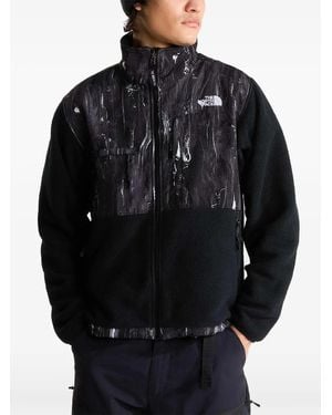 The North Face Chaqueta Denali Estampada - Negro