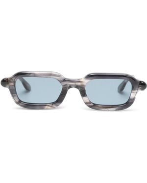 Paloceras Geometric-Frame Sunglasses - White