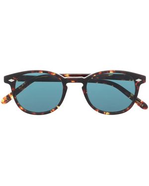 Lesca Gafas De Sol Con Montura Redonda - Azul