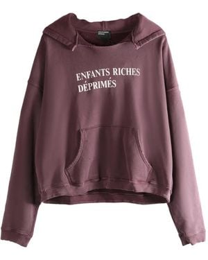 Enfants Riches Deprimes コットン パーカー - パープル