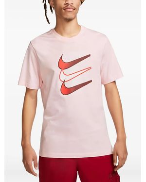 Nike Stadium Sportswear Bloom" T-Shirt - Red