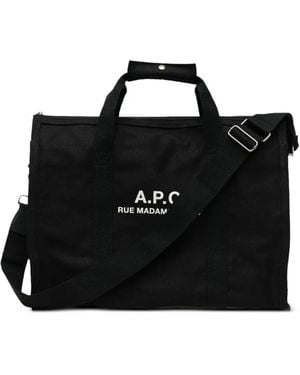 A.P.C. Bolsa De Gimnasio Recuperation - Negro