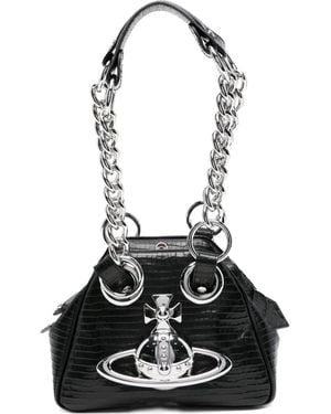 Vivienne Westwood Archive Chain Shoulder Bag - Black