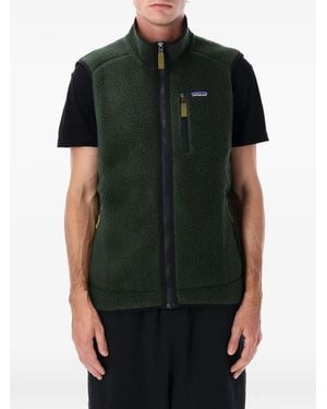 Patagonia Retro Pile Gilet - Black