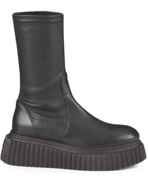Agl Attilio Giusti Leombruni Milagros Platform Ankle Boots - Black