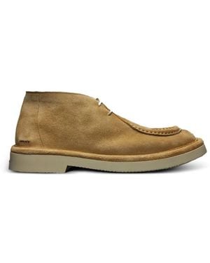 STURLINI FIRENZE Lace-Up Desert Boots - Natural
