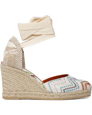 Missoni Carina ウェッジサンダル - メタリック