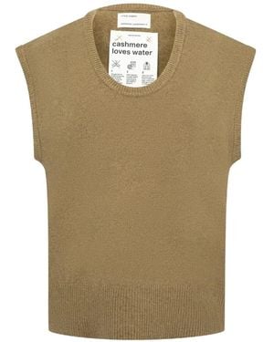 Extreme Cashmere Nº 512 Angele Sleeveless Jumper - Green