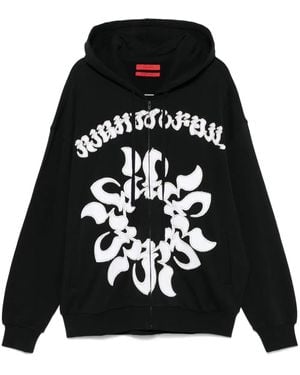 Kusikohc Hoodie Mit R-Patch - Schwarz