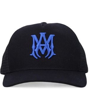 Amiri Logo-Embroidered Baseball Cap - Blue