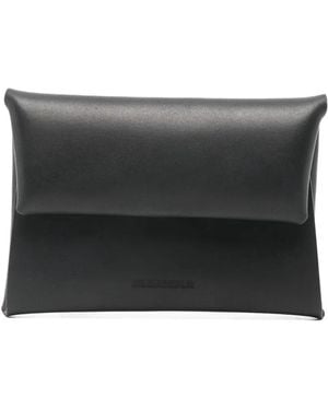 Jil Sander Portemonnee Met Omslag - Zwart