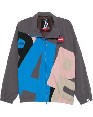 A Bathing Ape X Kazuki Kuraishi.Long-Sleeves Jacket - Blue