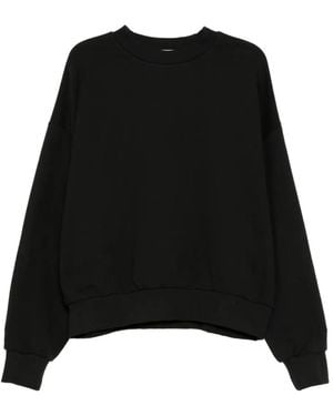 Fear Of God Felpa Con Logo Goffrato - Nero