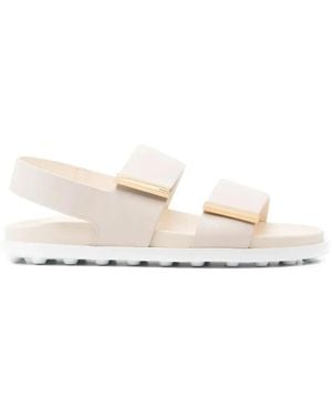 Tod's Flache Sandalen - Weiß