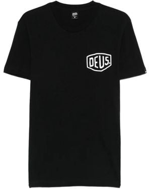 Deus Ex Machina Camperdown Logo T-Shirt - Black