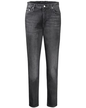 Calvin Klein 90S Straight Five-Pockets Jeans - Grey