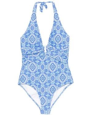 Heidi Klein Costume Da Bagno Con Stampa Paisley - Blu