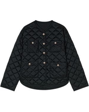 Maje Plumífero oversize - Negro