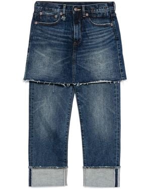 R13 Romeo Double Classic Jeans - Blue