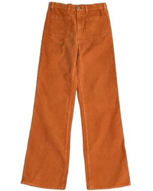 Fortela Janet Corduroy Pants - Orange