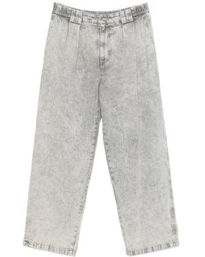 Juun.J Acid-Wash Jeans - Grey