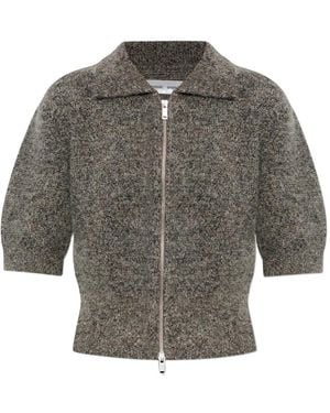 Samsøe & Samsøe Haut À Col Zippé - Grey