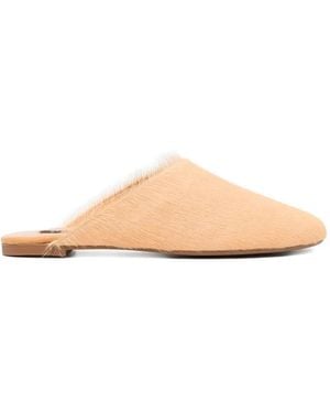 Senso Caelan Pony-Hair Ballet Flats - Pink