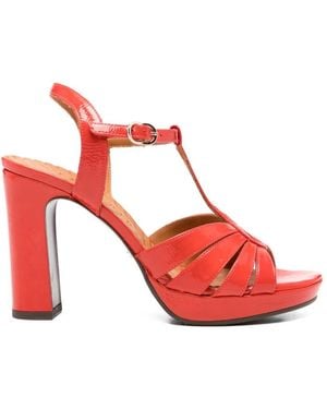 Chie Mihara Sandales Cafra À Plateforme - Red