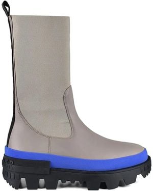 Moncler Almond Point Boots - Blue