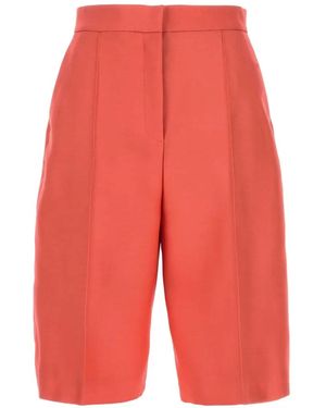 Agnona Bermudas - Rojo