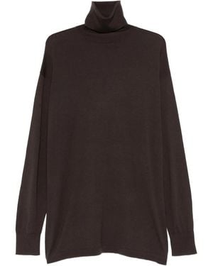JOE CHIA Roll-Neck Jumper - Black