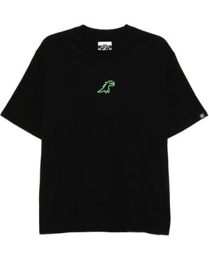 SPORT b. by agnès b. Logo-embroidered T-shirt - Schwarz