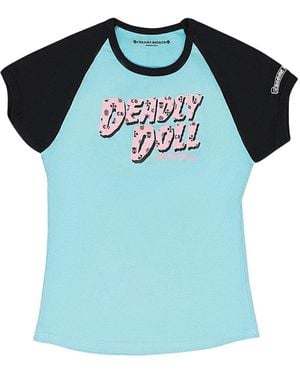 Chrome Hearts Deadly Doll T-Shirt - Blue