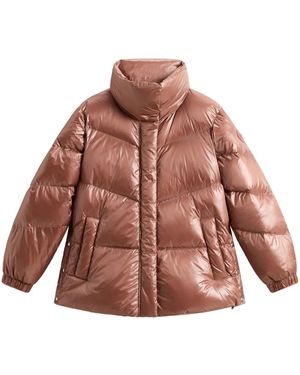 Woolrich Aliquippa ショート パデッドジャケット - レッド