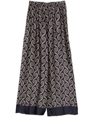 Faithfull the Brand Jensen Pattern Pants - Blue