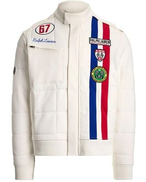 Polo Ralph Lauren Quilted Bomber Jacket - White